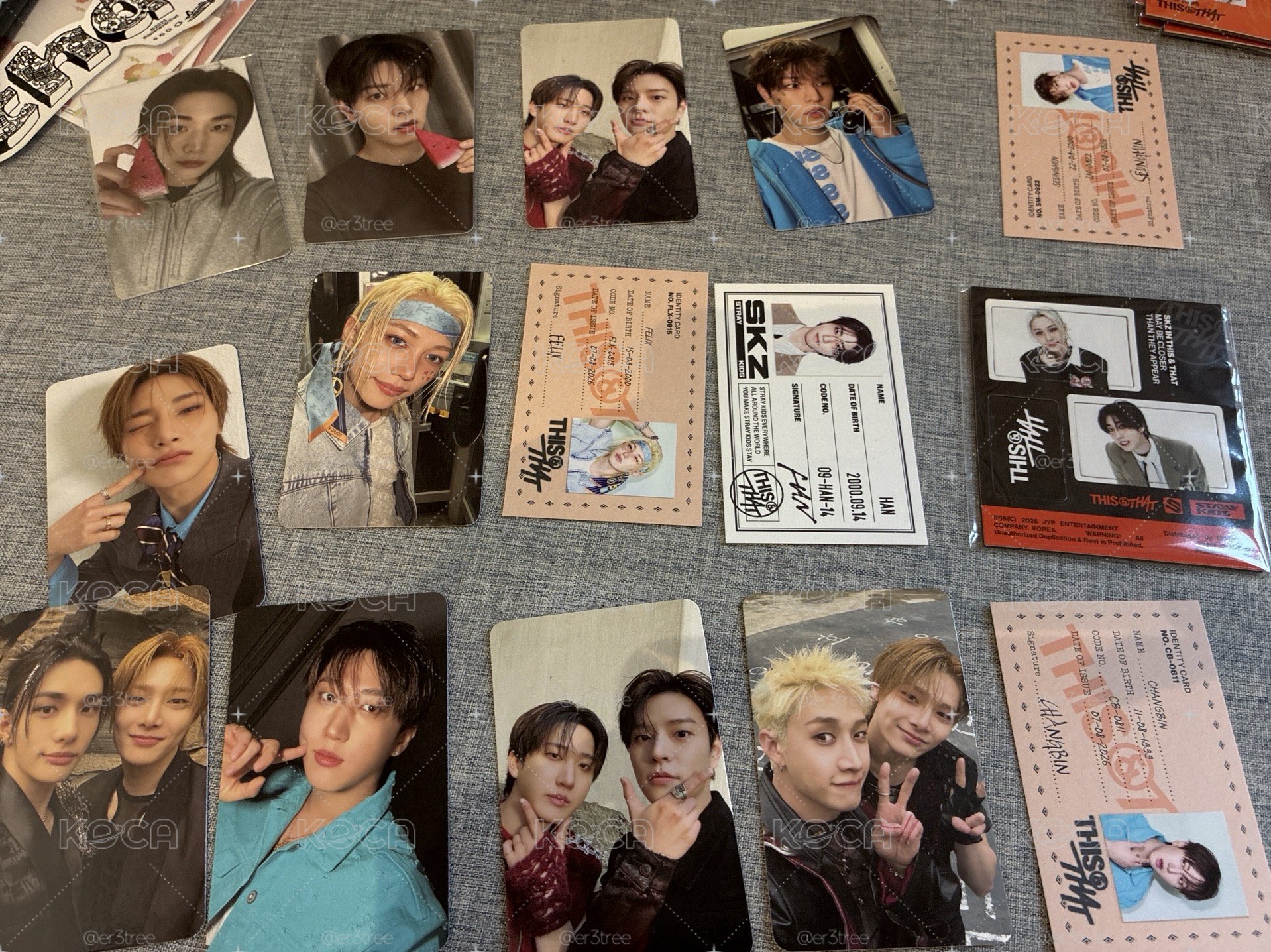 SKZ that版 專卡特典卡set 現貨