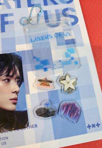 TXT layer展覽冊/吊飾/書籤/入場圭