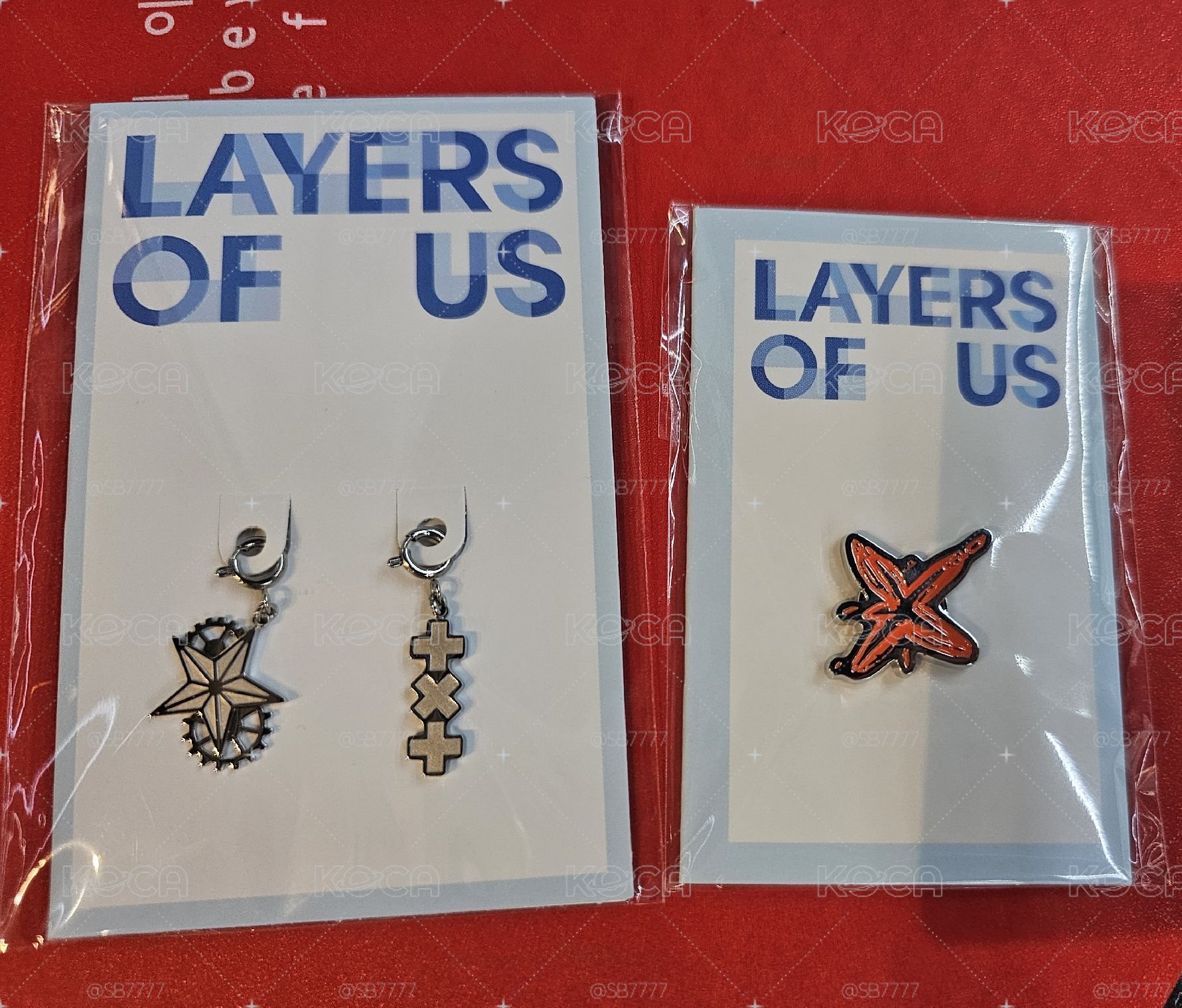 TXT Layer展覽吊飾