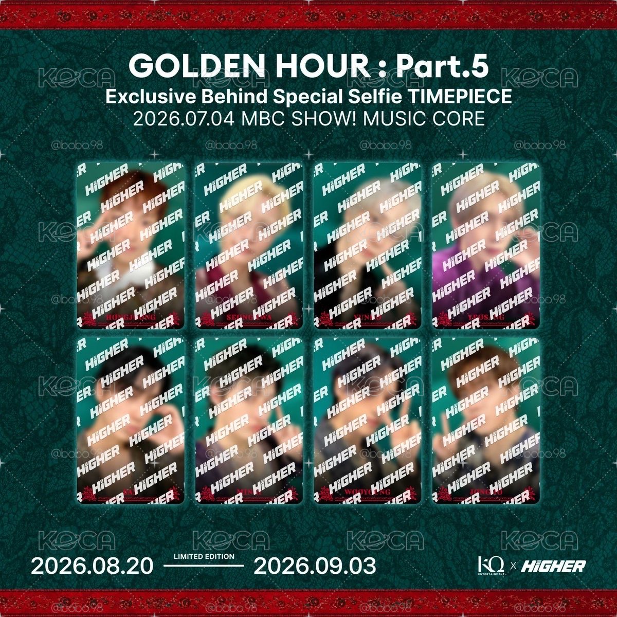 HIGHER MBC音中953期 友榮 鍾浩 (亮面)
