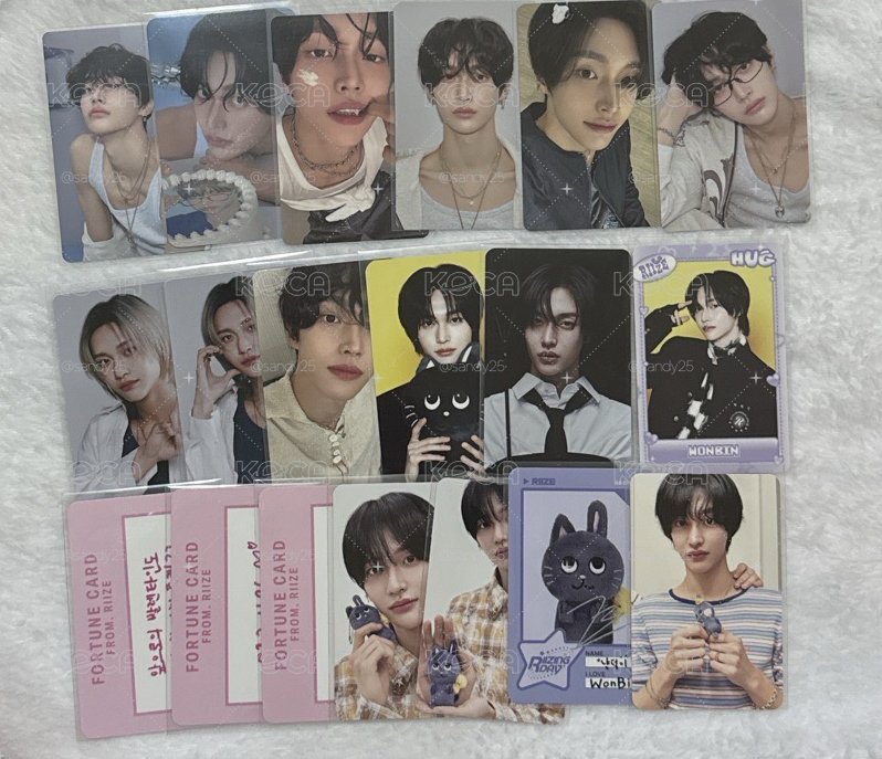 wonbin 年曆卡
