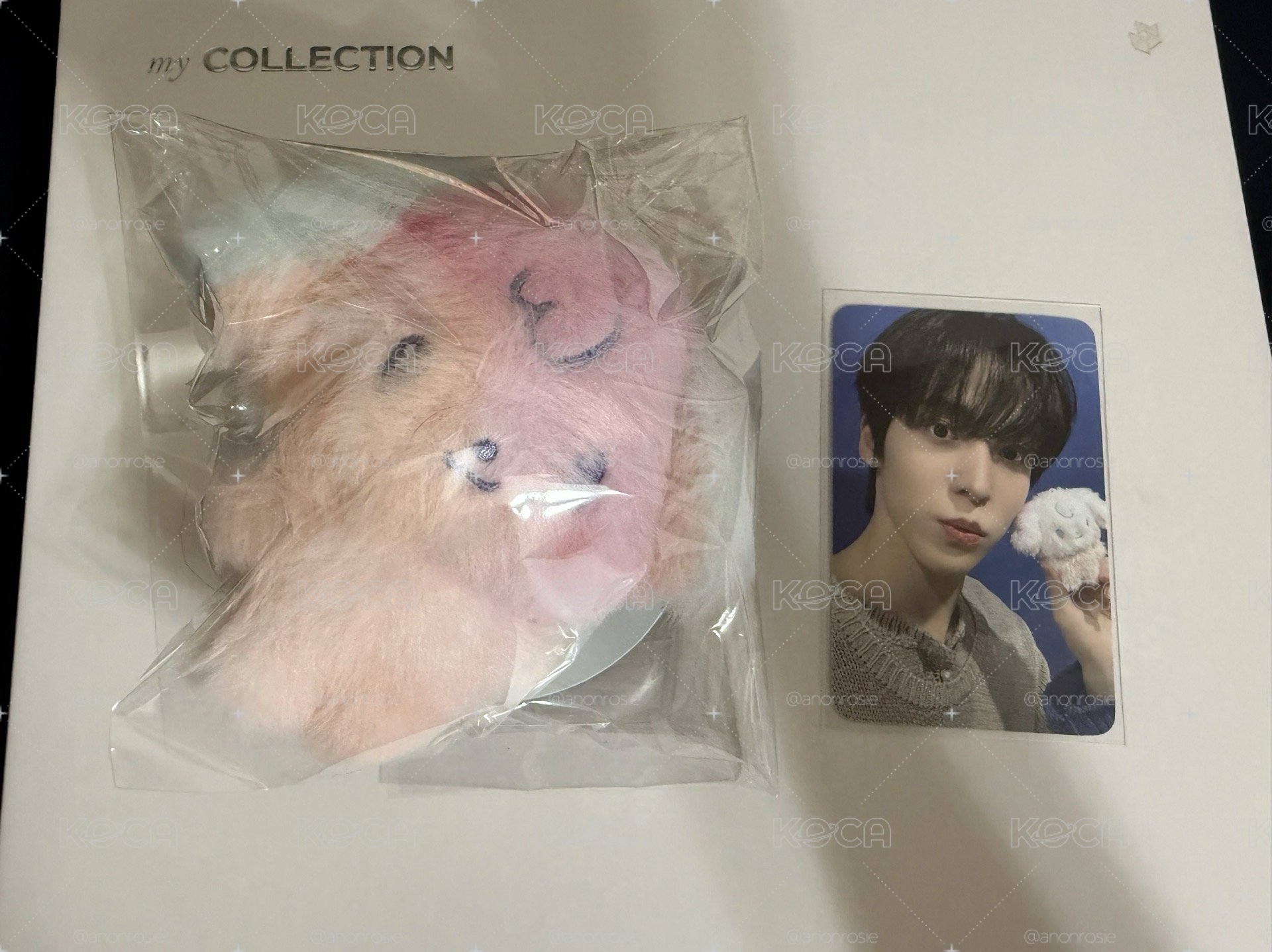 ATEEZ aniteez color 混色娃娃 潤浩 全新 含小卡