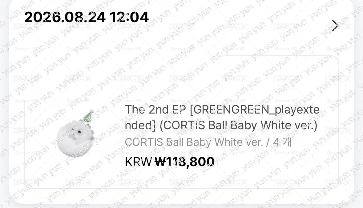 CORTIS 球專 白色 一販已下單