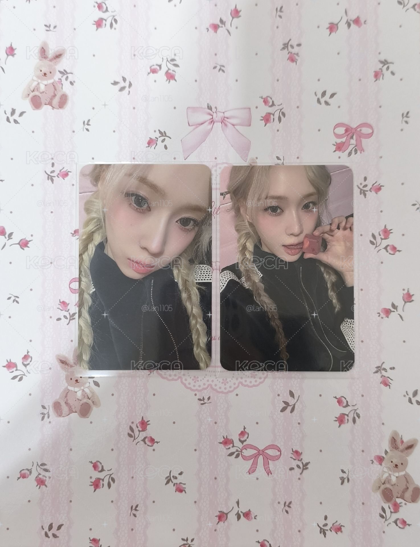 （保留中）金髮麻花辮+冰塊冬.°♡⁠⋆