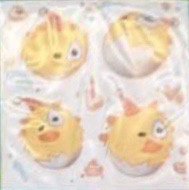 迷二 wvs Ball Baby Yellow ver. 貼紙 