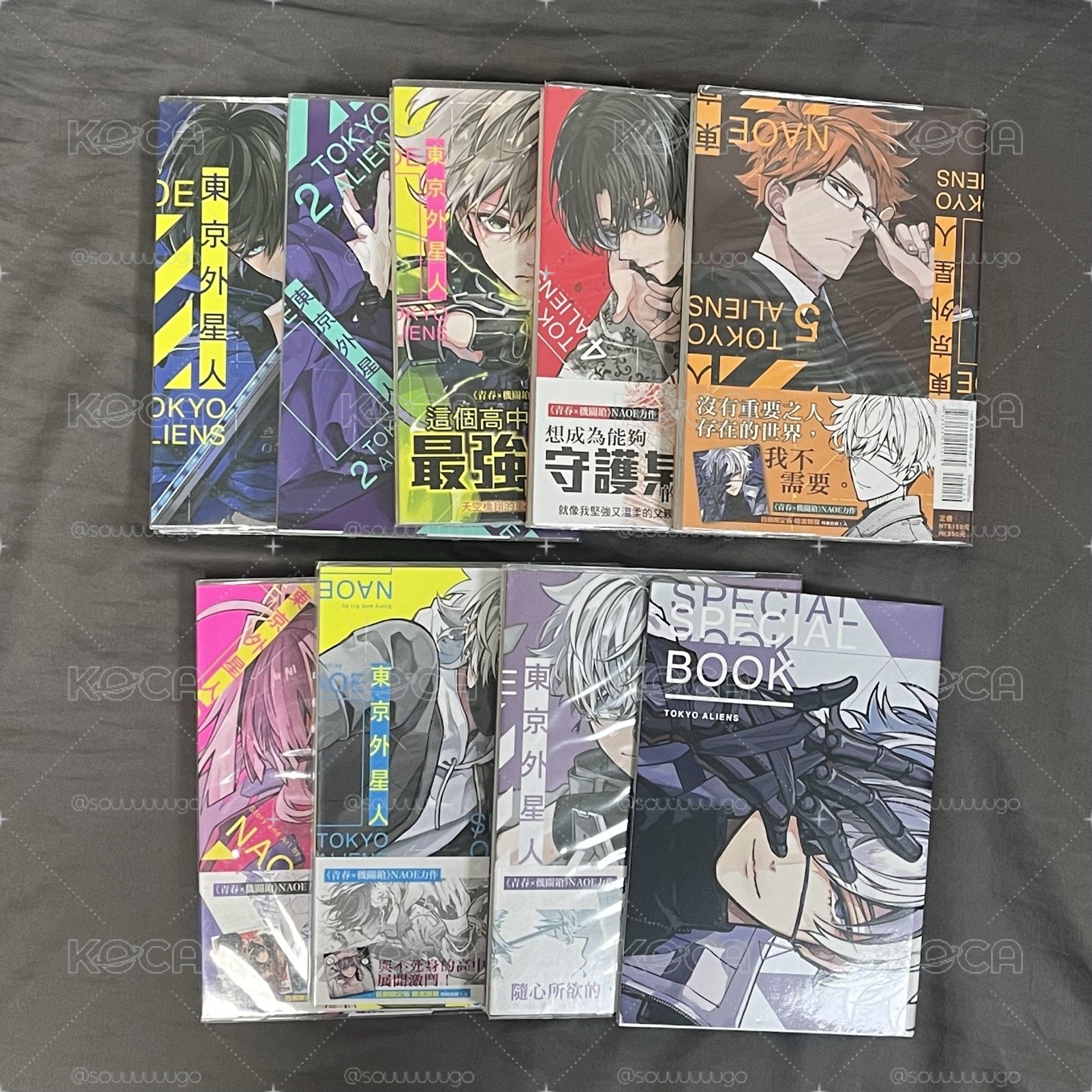 東京外星人 漫畫［1-8合售］