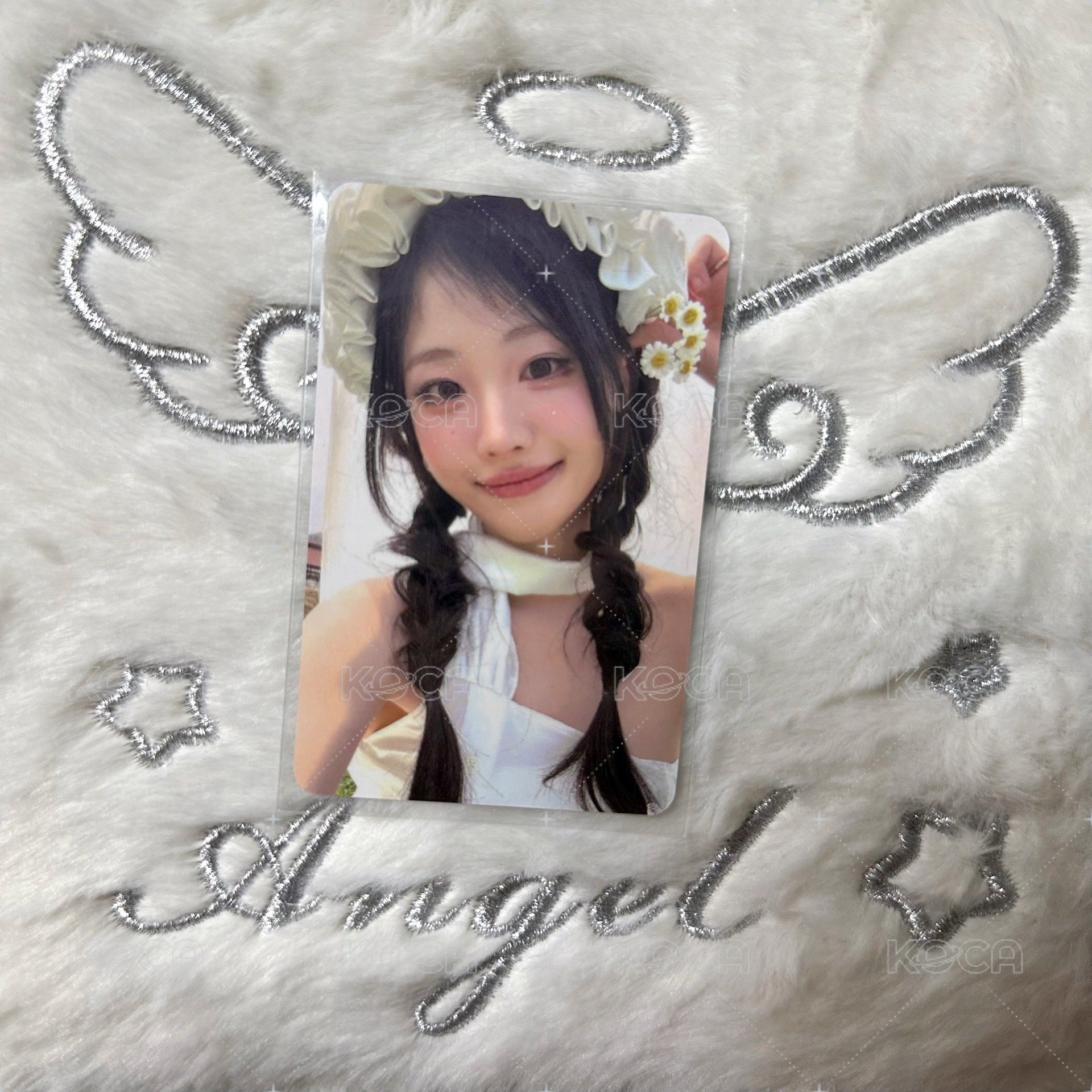 耳朵插花