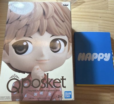 金碩珍TinyTan Dynamite Q posket A款+Happy Wvs空專