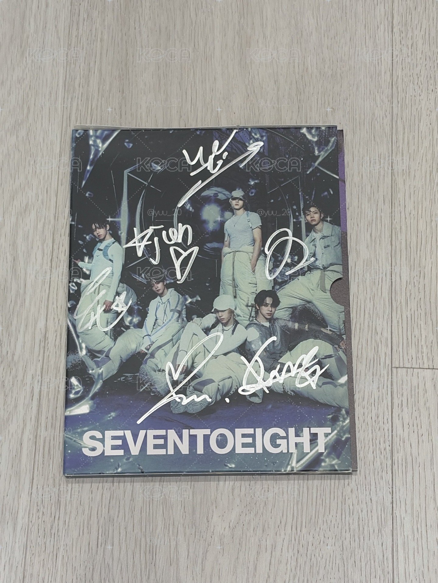 seventoeight親簽專