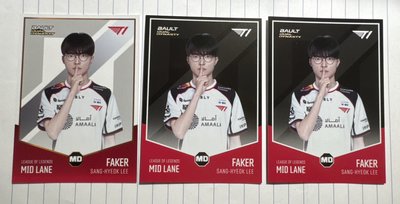 Bault T1 Faker Peyz Keria 普卡 單張
