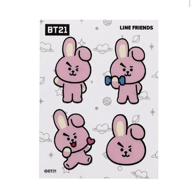 BT21 服飾貼紙