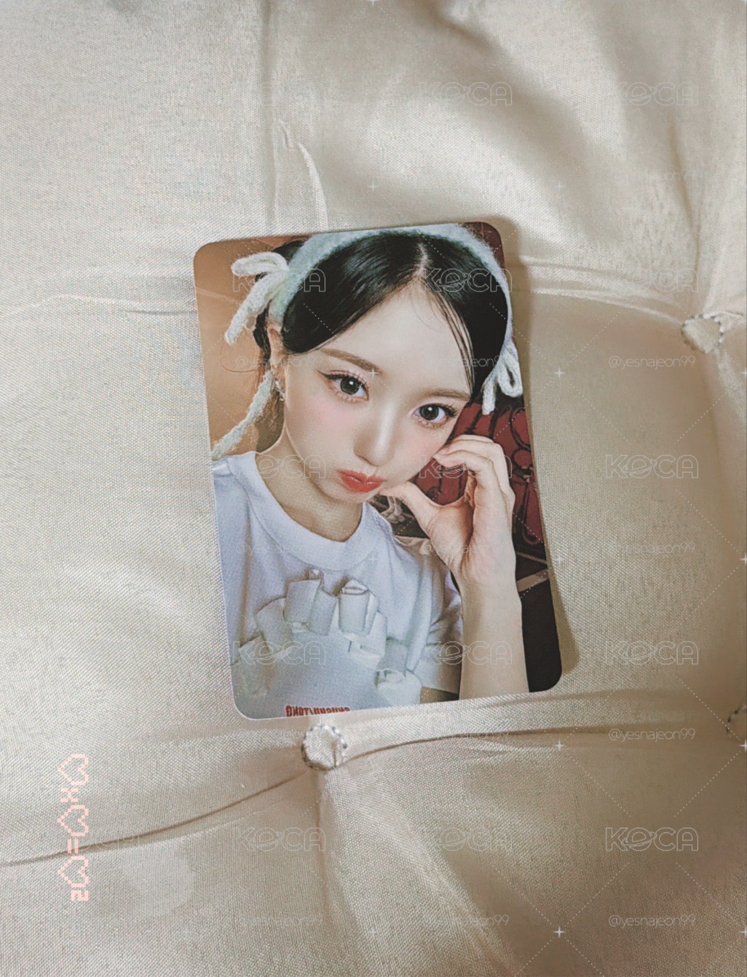 RISE YESEO ver. 專輯卡 單封 姜睿緒