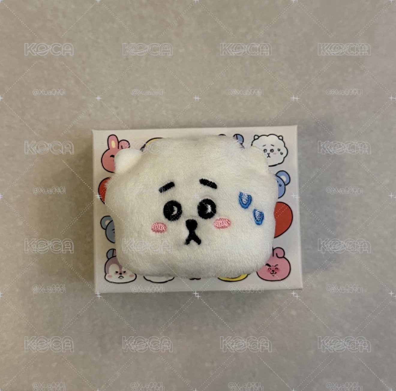 緊張兮兮RJ毛絨徽章˖ ࣪⊹