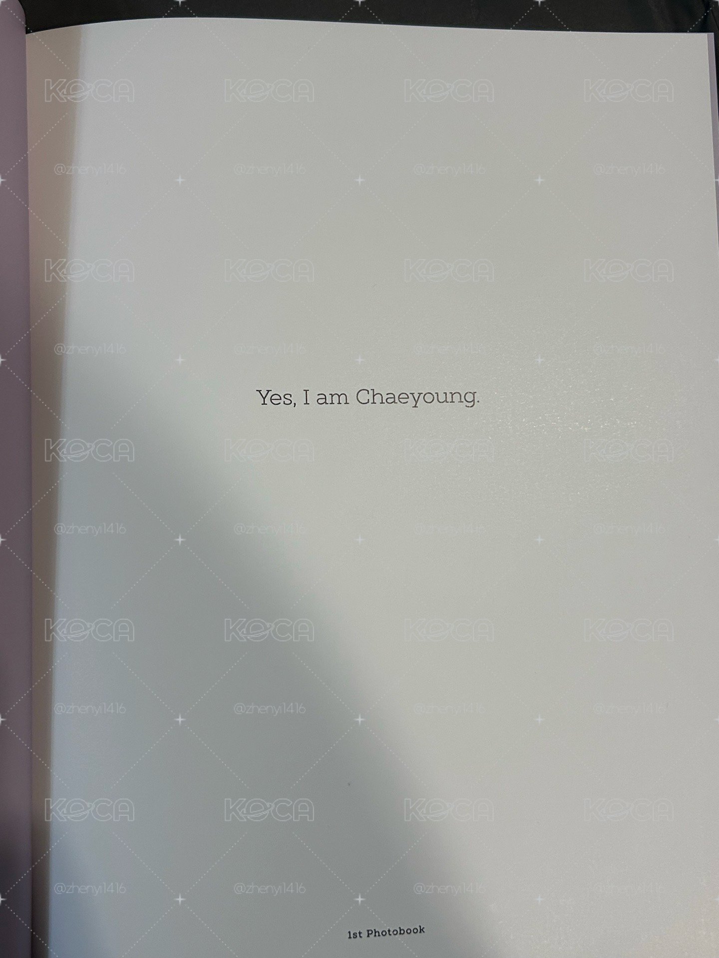 Yes I Am Chaeyoung 