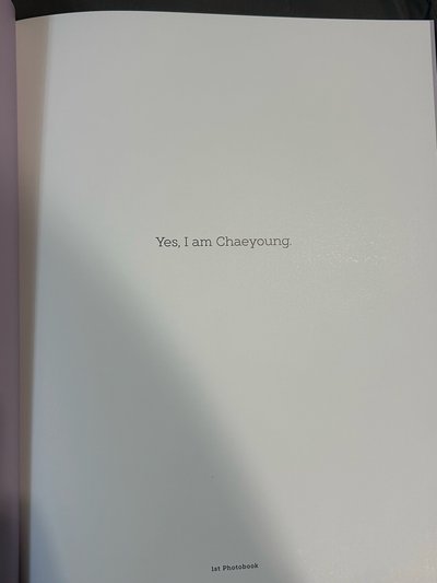 Yes I Am Chaeyoung 