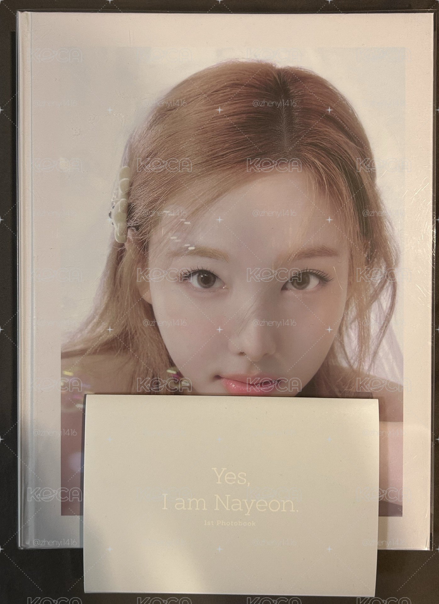 Yes I Am Nayeon 藍版
