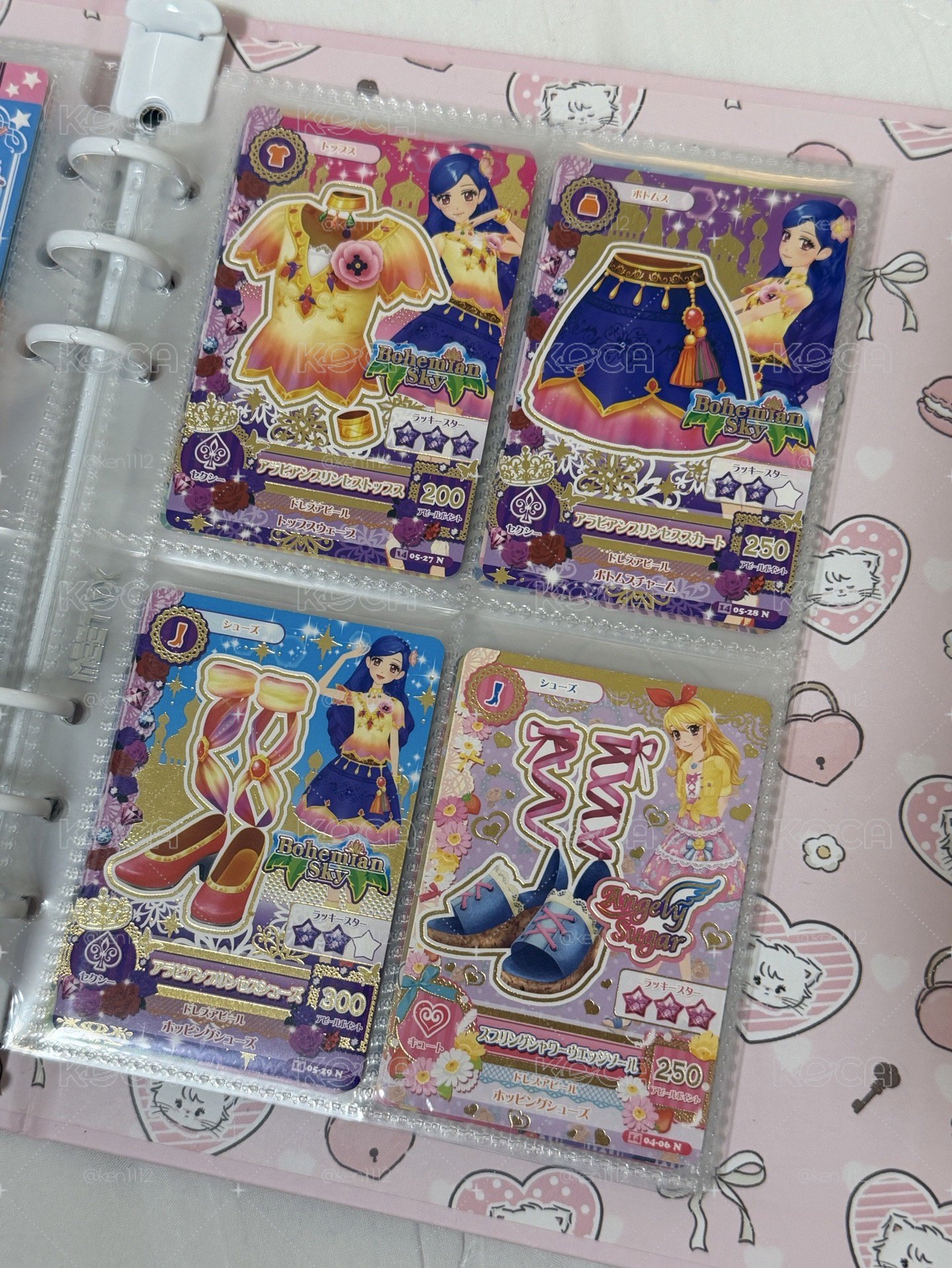 偶像學園散卡全出♫.˖⊹⁺ 