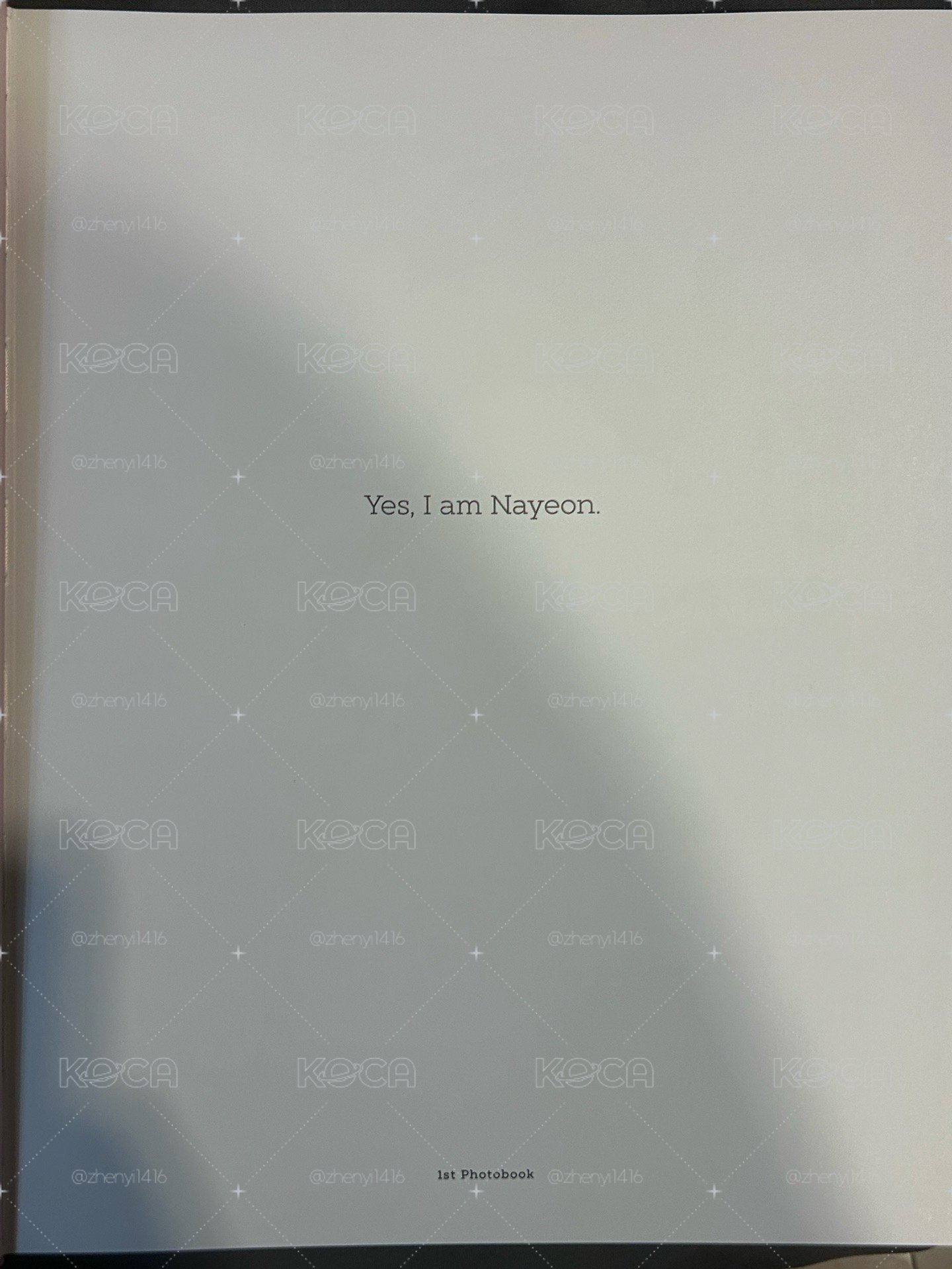 Yes I Am Nayeon 紅版