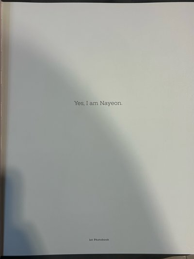 Yes I Am Nayeon 紅版