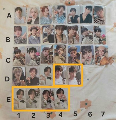 ❤️ 專卡區 SEVENTEEN 勝哲 淨漢 知秀 圓佑 珉奎 碩珉 順榮