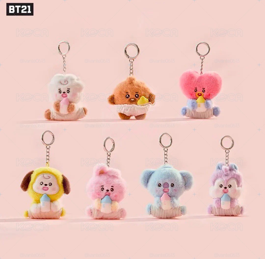 bt21 新生兒系列吊飾🍼