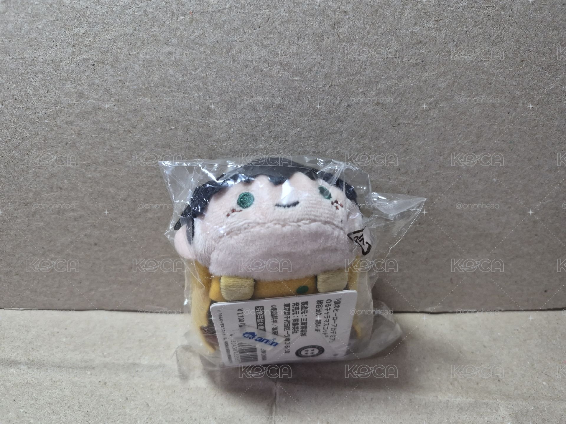 JUMP SHOP 我英 JS趴娃のるキャラマスコット 綠谷出久（戰鬥服ver. 趴娃 趴趴