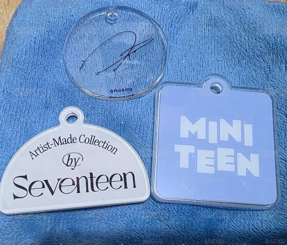 Seventeen 快閃店鑰匙圈