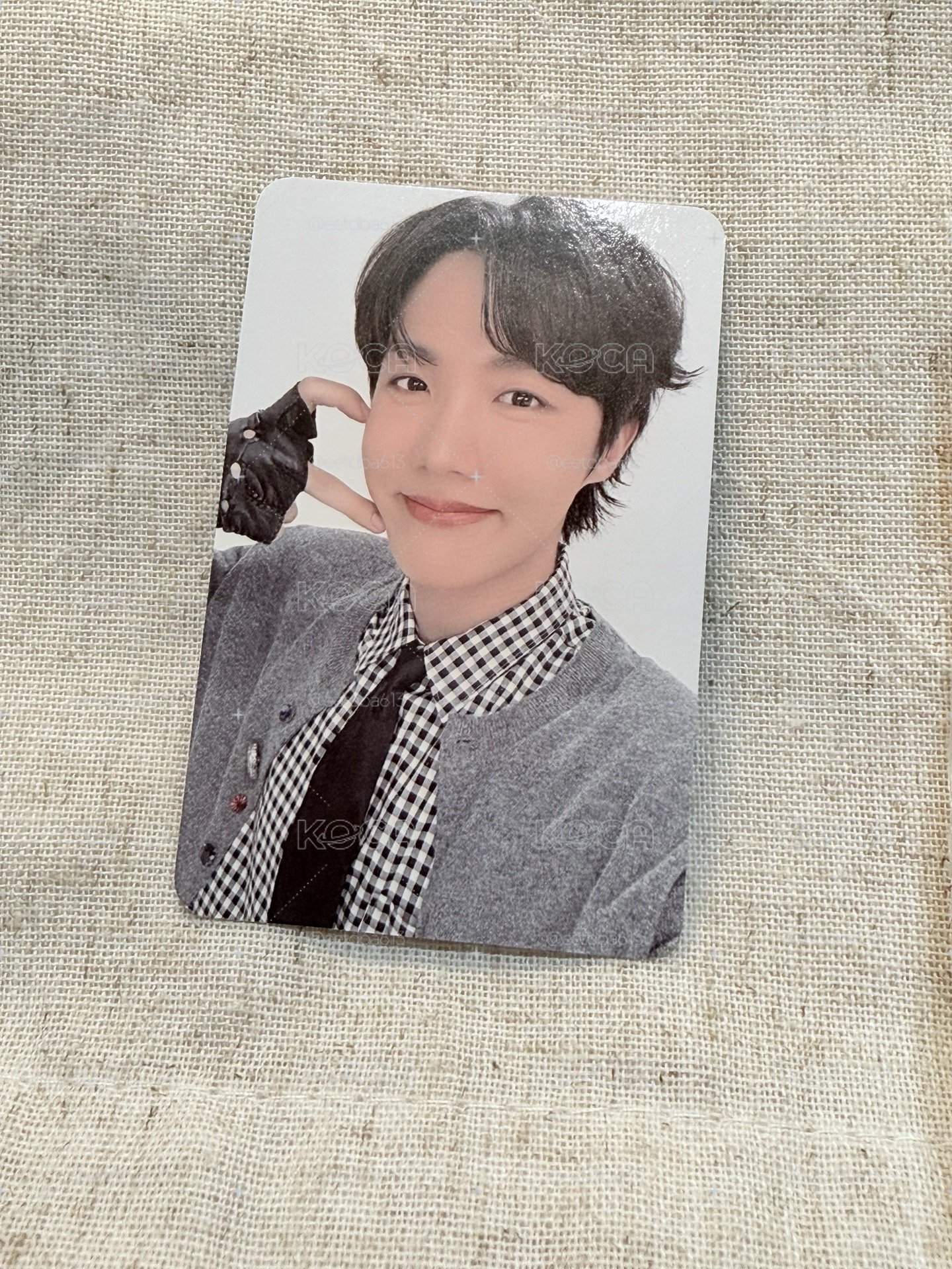 J-HOPE 號錫HOTS台北場 粽卡+紫色橡實