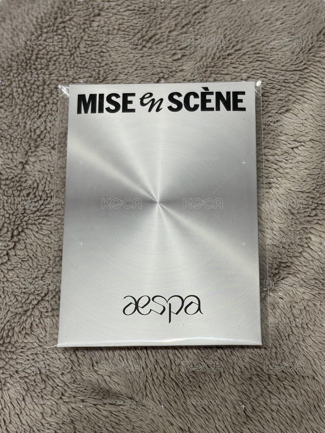 aespa 代言卡