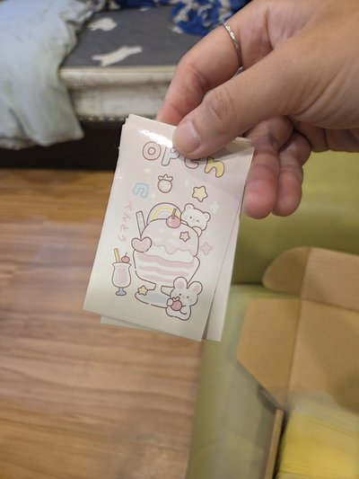 可愛封口貼 100入