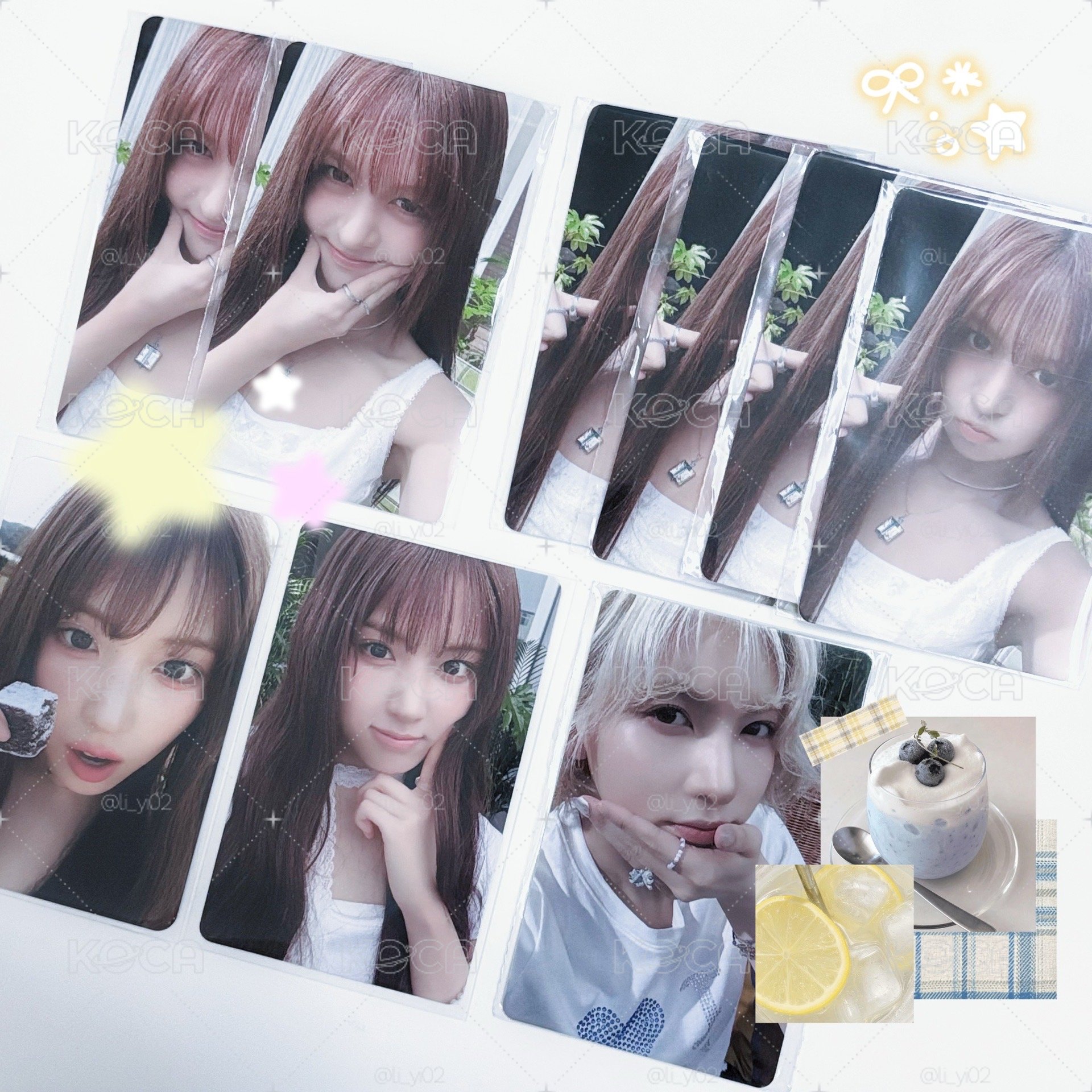 NMIXX 2025NSWER VACATION 🐬🌊飯咪線上滿額卡/隨機卡_莉裴友 戳臉/捏臉/阿貢包🩵（現貨）