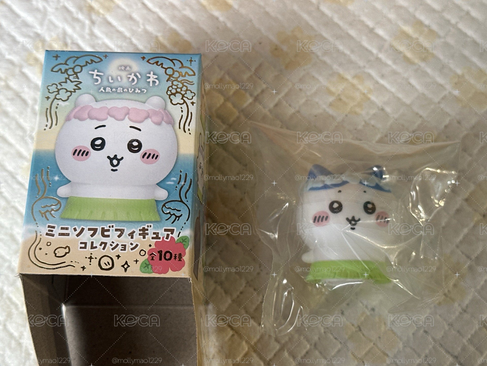 吉伊卡哇 人魚島的秘密 指偶小八款