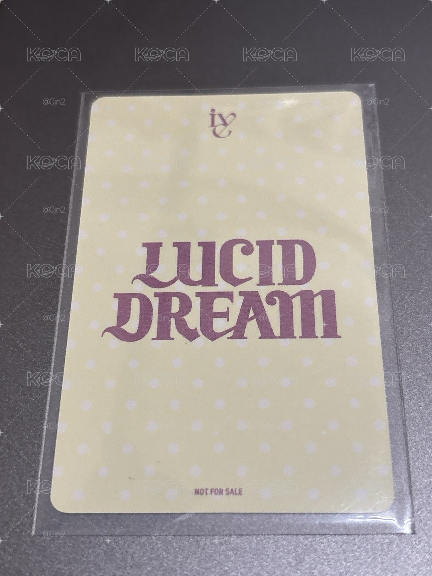 LUCID DREAM 特典卡 安