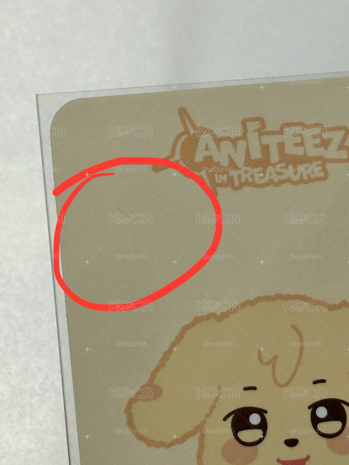 全新 ANITEEZ 潦草娃 - 潤浩(含卡)C