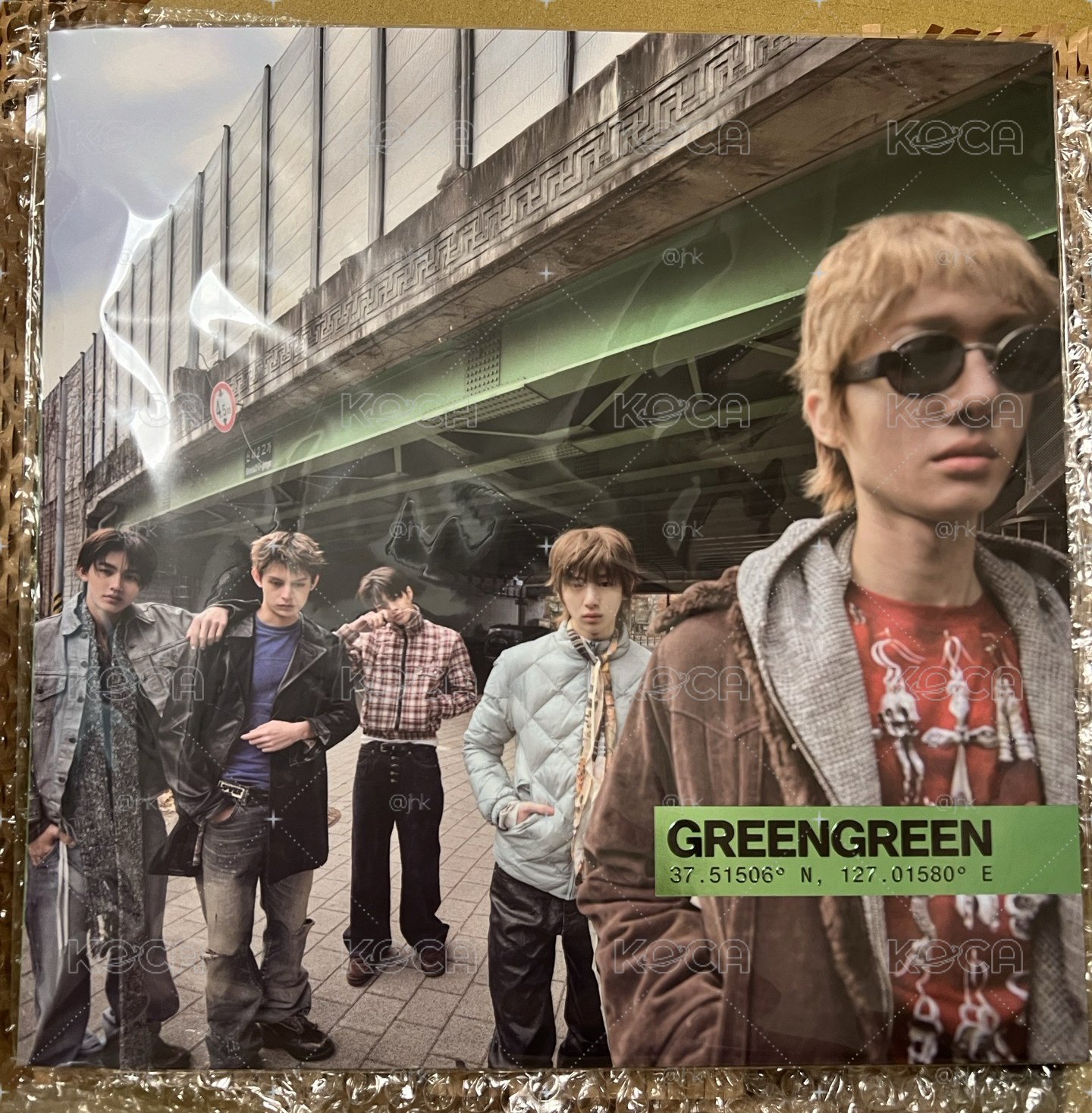 GREENGREEN全新未拆黑膠