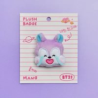 BT21 徽章 TODAY'S MOOD 毛絨徽章 Mang