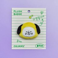 BT21 徽章 TODAY'S MOOD 毛絨徽章 Chimmy