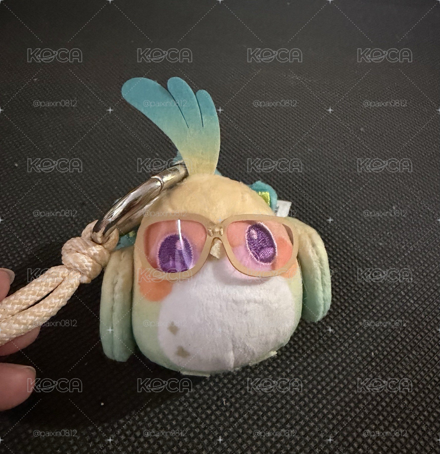 摺紙小鳥吊飾 砂金款