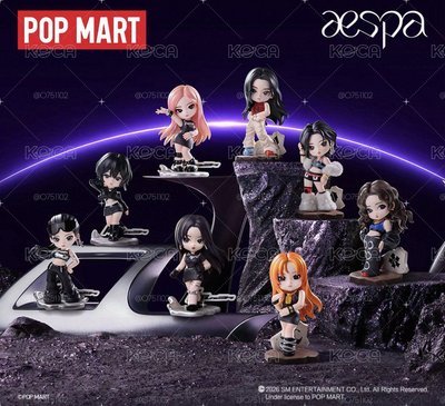 全新未拆-aespa聯名公仔