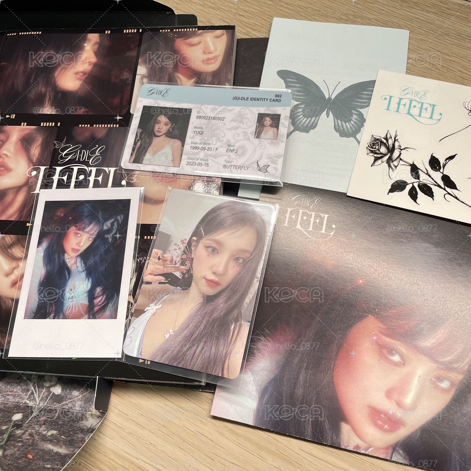 i-dle I feel 全專專輯 butterfly