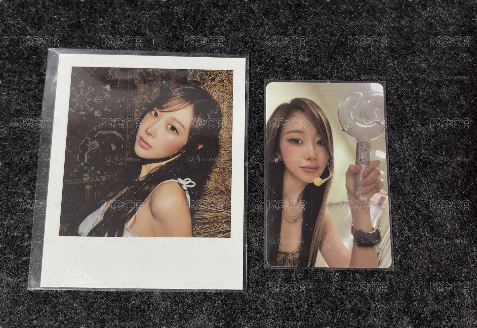 Giselle 手燈卡 +2026年曆拍立得