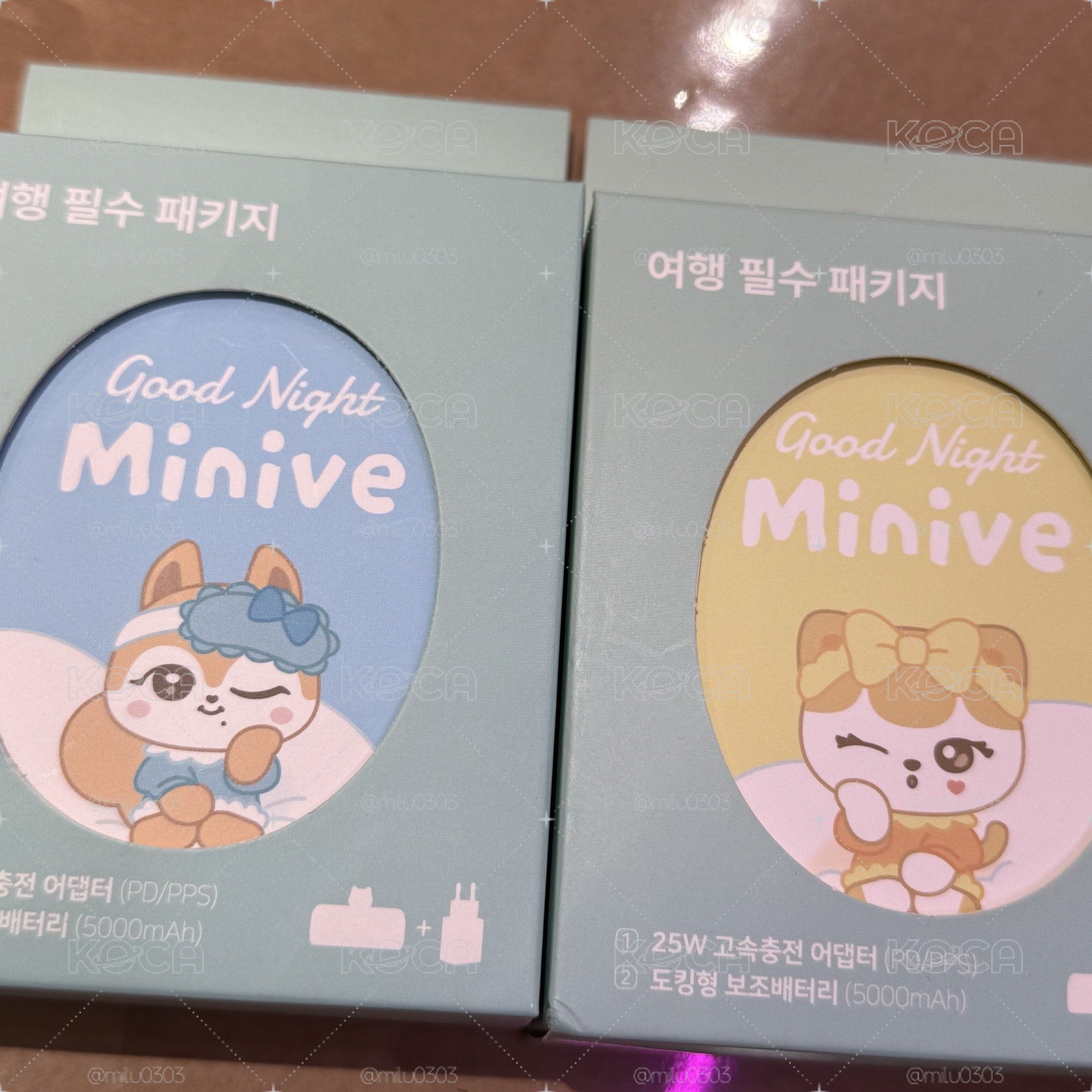 IVE mintraon 行充 秋