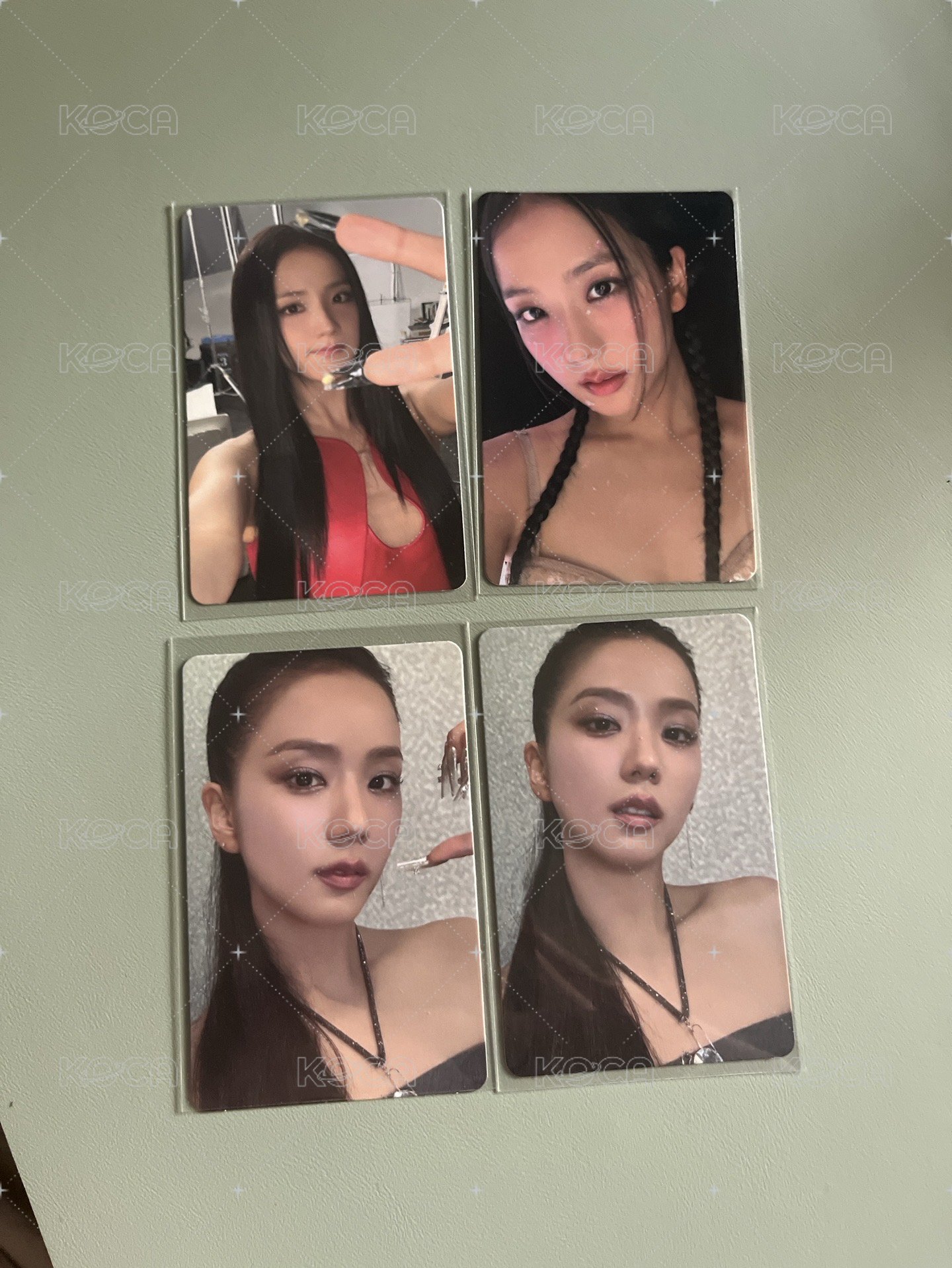 Jisoo小卡*4