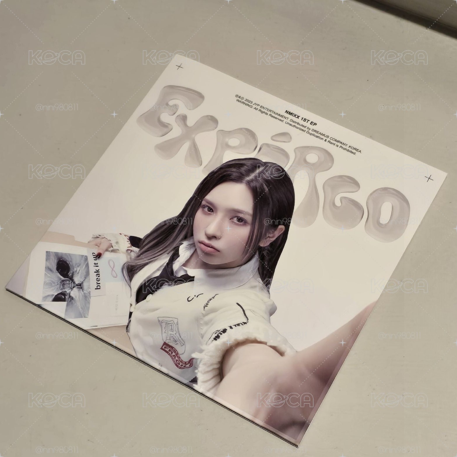 NMIXX 迷你一 expérgo 單封空專 Digipack Ver. BAE