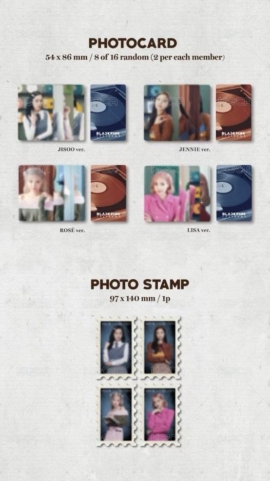 PHOTOCARD COLLECTION BACK TO RETRO