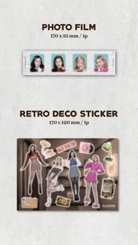 PHOTOCARD COLLECTION BACK TO RETRO