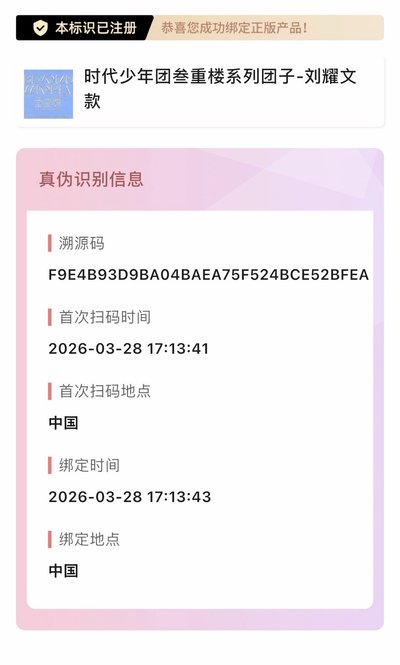 時代少年團叁重樓系列團子-劉耀文款