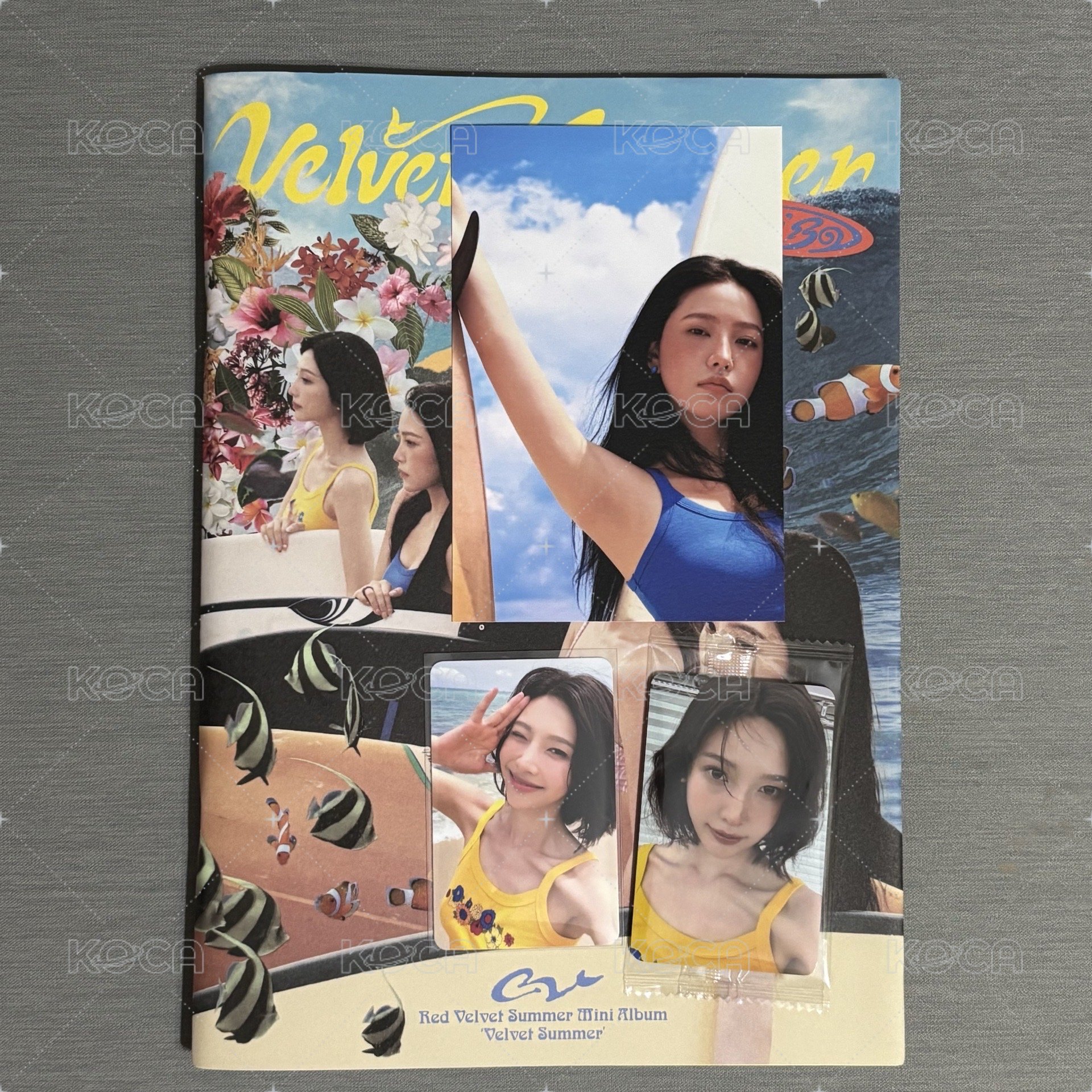 Red Velvet Velvet Summer全專+K4特典卡