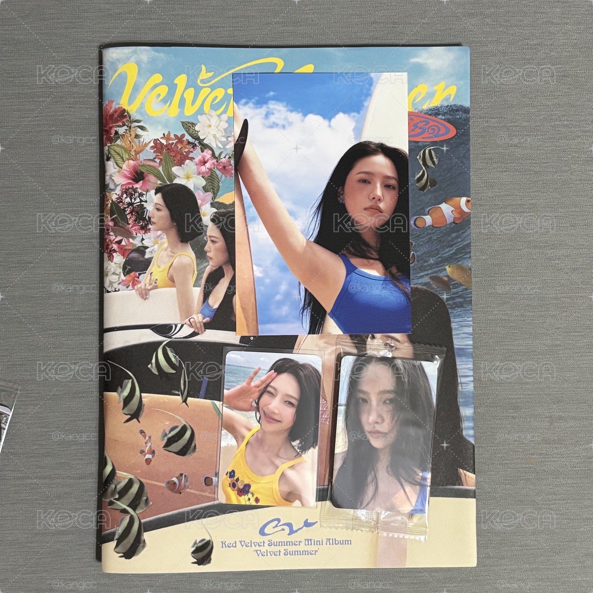 Red Velvet Velvet Summer全專+K4特典卡