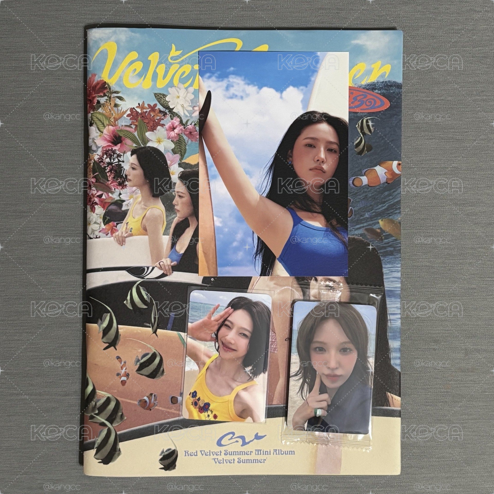 Red Velvet Velvet Summer全專+K4特典卡